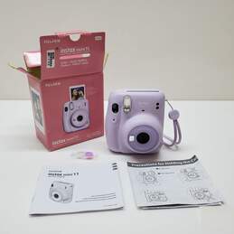 Fujifilm Instax Mini 11 Instant Film Camera | Lilac Purple For Parts/Repair