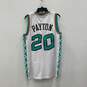 Adidas Mens Blue White Seattle The Seattle Super Sonics Gary Payton #20 Jersey S image number 2