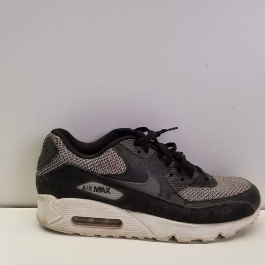 goedkeuren ga werken limoen Buy the Nike Air Max 90 Essential Black Dark Grey Mens Running Shoes US 10  | GoodwillFinds
