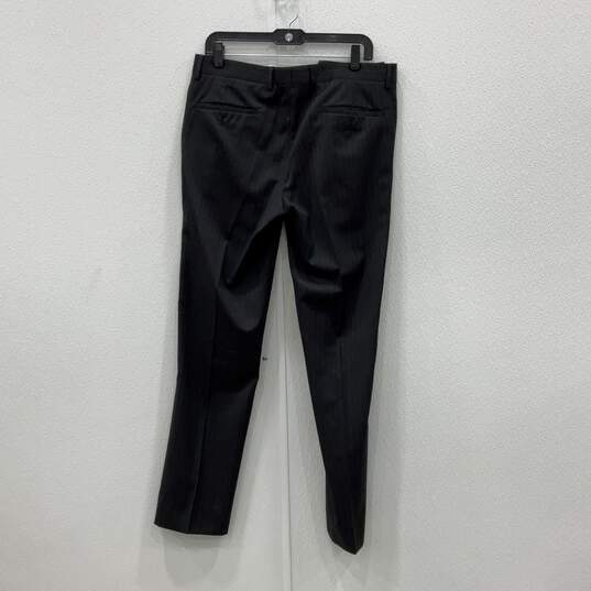 Emporio Armani Mens Gray Striped Blazer And Pants 2 Piece Suit Set Sz 50 w/ COA image number 6