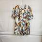 See You Soon Multicolor key Whole Short Sleeved Dress WM Size S NWT image number 1