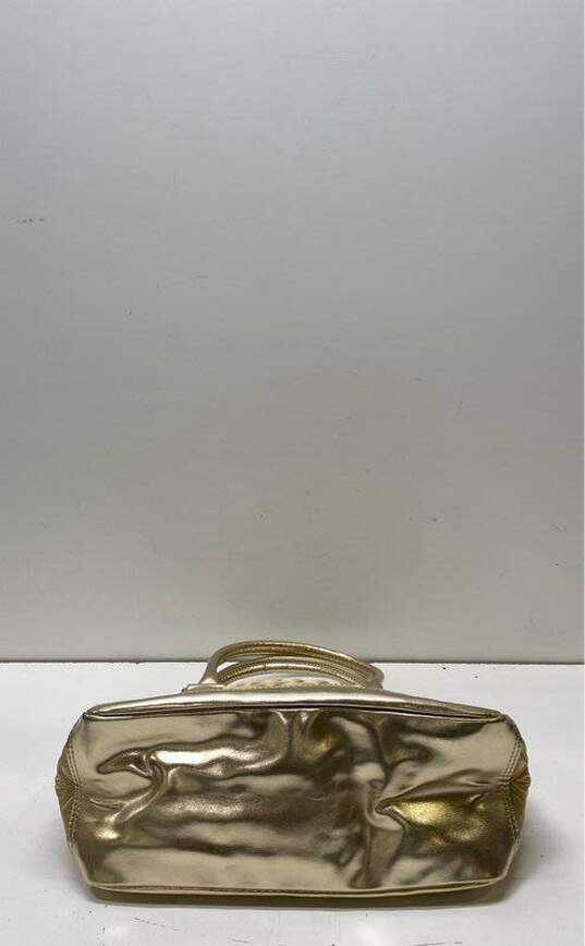 Jacobs by Marc Jacobs Nylon Quilted Bruna Shoulder Bag Gold Metallic image number 3
