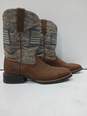 Ariat Leather Patriot Camo/Army American Flag Patterned Western Boots Men's Size 10D image number 4