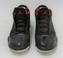 Jordan Dub Zero Black Varsity Red White Men's Shoe Size 8.5