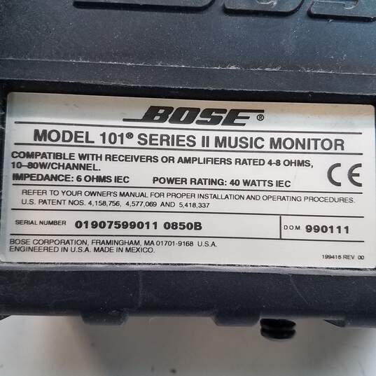 Buy the Set of 2 Bose Model 101 Series II Music Monitor Speakers