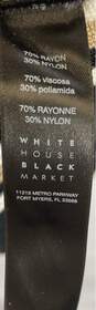 White House Black Market Women Black Off Shoulder Blouse S image number 3