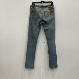 Burberry Womens Blue Denim 5-Pocket Design Skinny Leg Jeans Sz 29W/32L With COA alternative image