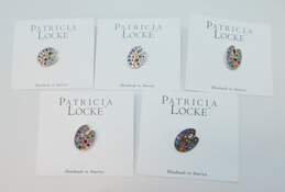 Patricia Locke Marwen Chicago 20th Anniversary Artist Palette Pin 41.1g