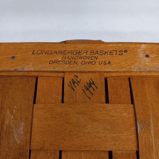 Pair of Longaberger Basket image number 4