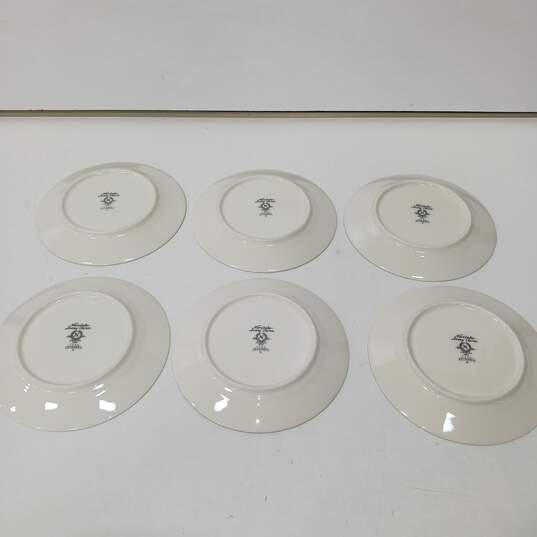 6 Noritake Fine China Dessert Plates image number 2