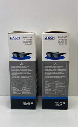 Epson ELPGS03 3D Glasses Bundle of 2 alternative image