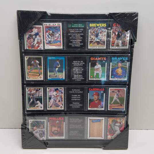 Framed Trading Card Wall Display (NEW) image number 1