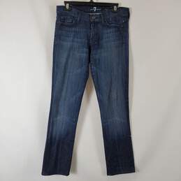 7 For All Mankind Women's Blue Jeans SZ 28