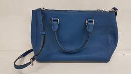 Michael Kors Blue Leather Crossbody Bag alternative image