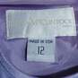 Jessica McClintock Women's Blue Sleeveless Open Back Maxi Dress Size 12 image number 3