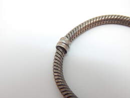 Pandora Sterling Silver Snake Chain Bracelet 15.1g alternative image