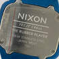 Designer Nixon The Rubber Player Blue Square Dial Analog Wristwatch image number 4