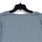 Womens Gray Long Sleeve V-Neck Stretch Tight-Knit Pullover Sweater Size XL image number 4