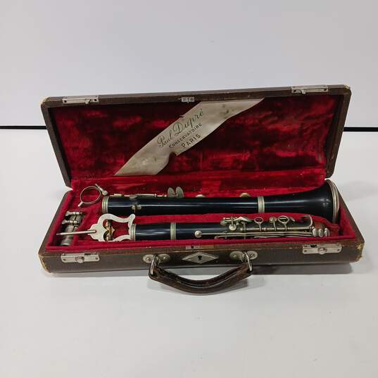 Paul Dupre Clarinet In Case w/ Accessories image number 1