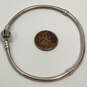Designer Pandora 925 ALE Sterling Silver Barrel Clasp Charm Bracelet image number 4