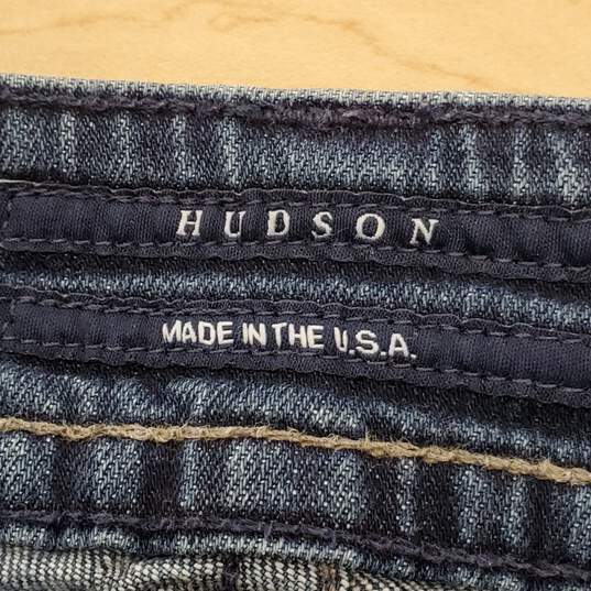 Hudson Women Blue Bootcut Jeans Sz 28 image number 3