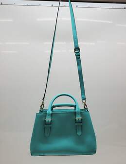 Kate Spade Teal Blue Cove Street Provence Satchel Handbag Purse Rare Turquoise alternative image