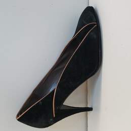 Charles Jourdan Women Heels Black Size 7B