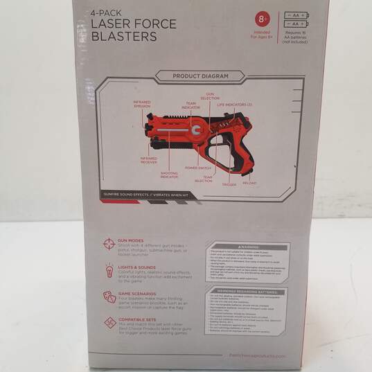 BestChoiceProducts 4 Pack Laser Force Blasters image number 2