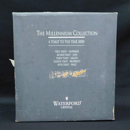 Waterford Crystal Millennium Collection Third Toast Health Flutes IOB image number 6