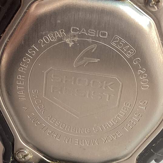 Designer Casio G-Shock G-2900 Black Quartz Digital Sport Wristwatch image number 4