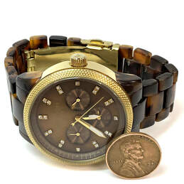 Designer Michael Kors MK-5038 Chronograph Round Dial Analog Wristwatch alternative image