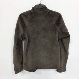 Patagonia Men's Brown Full Zip Mock Neck Fleece Jacket Size S alternative image