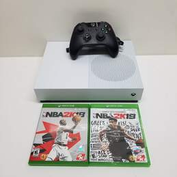 Microsoft Xbox One S 1TB Digital Edition  Console Bundle with Games & Controller