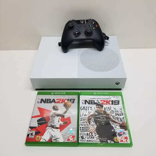 Microsoft Xbox One S 1TB Digital Edition  Console Bundle with Games & Controller image number 1
