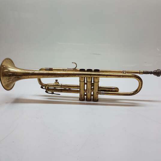 Olds Ambassador Trumpet - Missing Valve Buttons image number 2