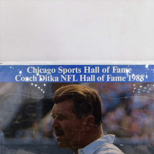 Signs Chip NFL Chicago Bears Mike Ditka Sports Puzzle 11in x 14in Hall of Fame NEW image number 3