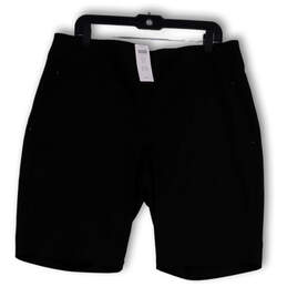 NWT Mens Black Flat Front Slash Pocket Athletic Golf Shorts Size 2.5 alternative image