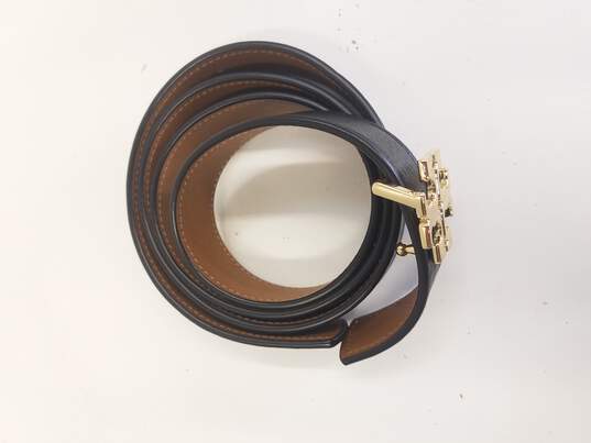 Buy the Tory Burch Black Belt Size 36 to 40 | GoodwillFinds