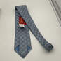 NWT Mens Blue Patterned Adjustable Silk Designer Ties Lot Of 3 image number 2