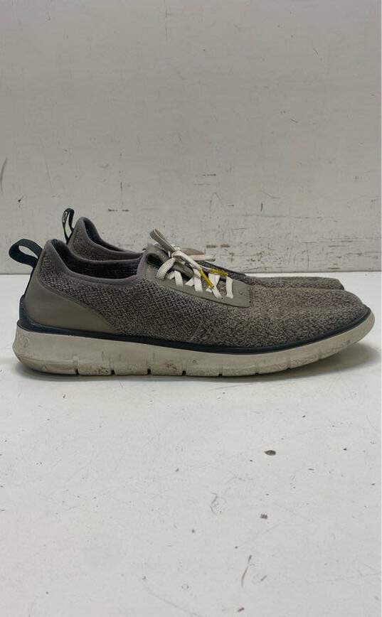 Cole Haan Zerogrand Generation Knit Gray Sneakers Men's Size 12 image number 1