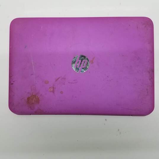 HP Stream 11in Pink Laptop  Intel Celeron N2840 CPU 2GB RAM 32GB eMMC image number 2