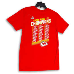 NWT Unisex Red Team Roster Kansas City Chiefs Super Bowl LIV T-Shirt Size M alternative image