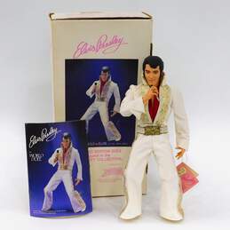 VTG 1984 World Doll Elvis Presley Supergold 21 in. Vinyl Doll IOB