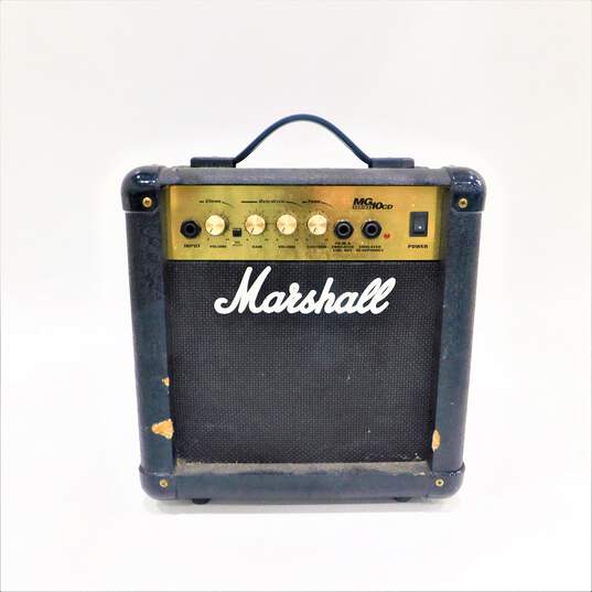 Marshall Brand MG10CD MG Series Model Electric Guitar Amplifier w/ Power Cable image number 1