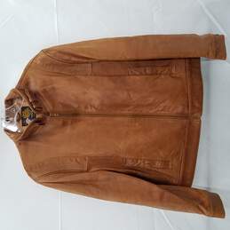Womens Vintage Kenny Rogers Leather Jacket - Lambskin Leather