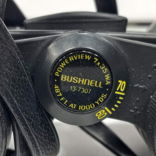 BUSHNELL POWERVIEW 7x35 WA 478Ft AT 1000YDS 13-7307 BLACK BINOCULARS IN CASE image number 4