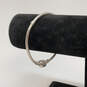 Designer Pandora 925 Sterling Silver Barrel Clasp Snake Chain Bracelet image number 1