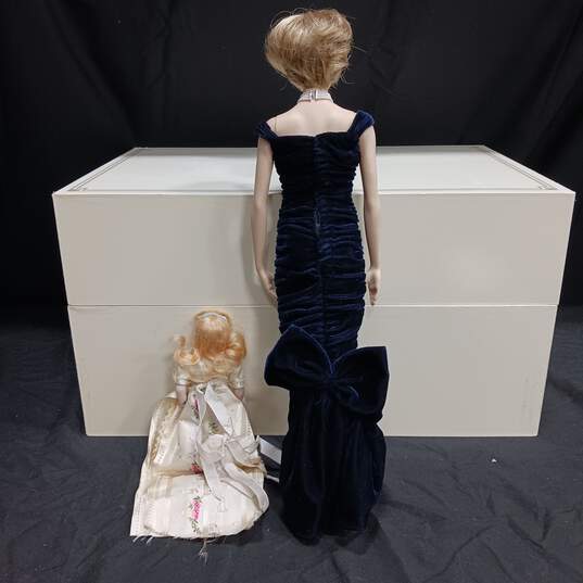 Franklin Mint, Princess Diana Doll In Storage Box w/ Accessories image number 4