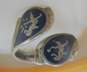 Vintage Siam Sterling Silver Ring & Cuff Links image number 5