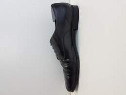 Salvatore Ferragamo Black Cap Toe Oxford Dress Shoe Size 10 Authenticated alternative image